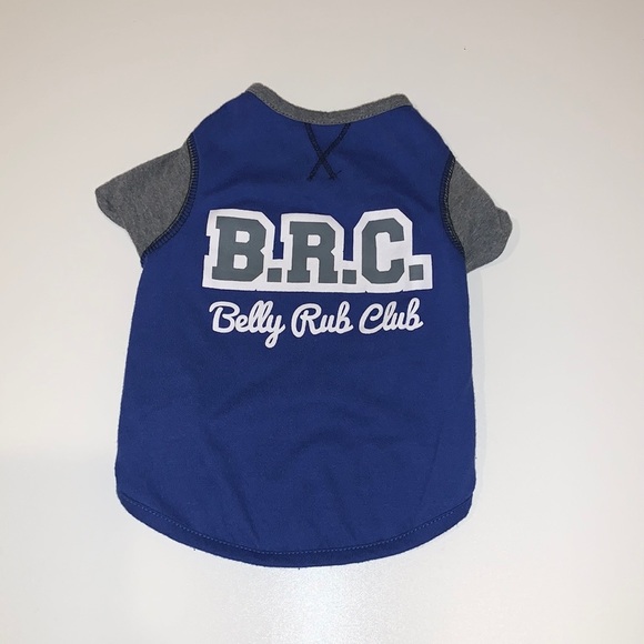 Puppy Short Sleeve Pullover ‘Belly Rub Club’ Top - Picture 2 of 3